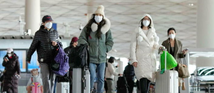 Covid-19 : La chine supprime la quarantaine pour les personnes arrivant de l'étranger