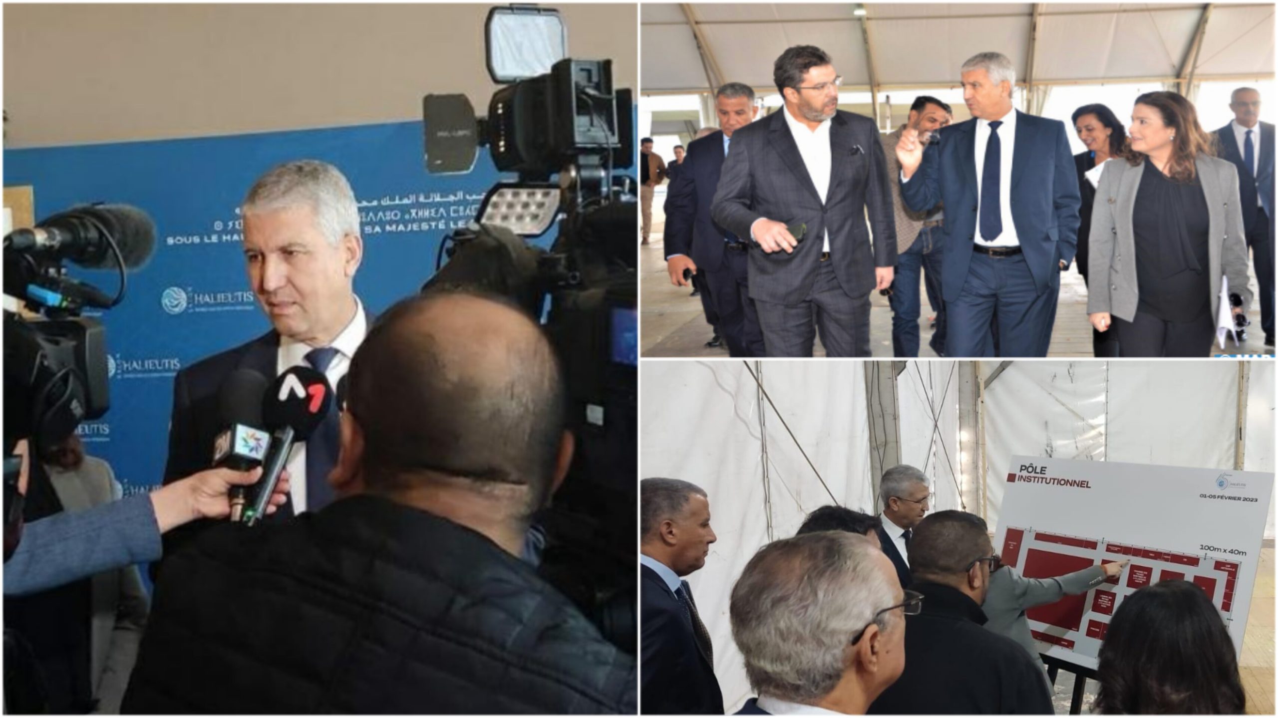 Agadir : Sadiki suit de près les préparatifs du Salon Halieutis