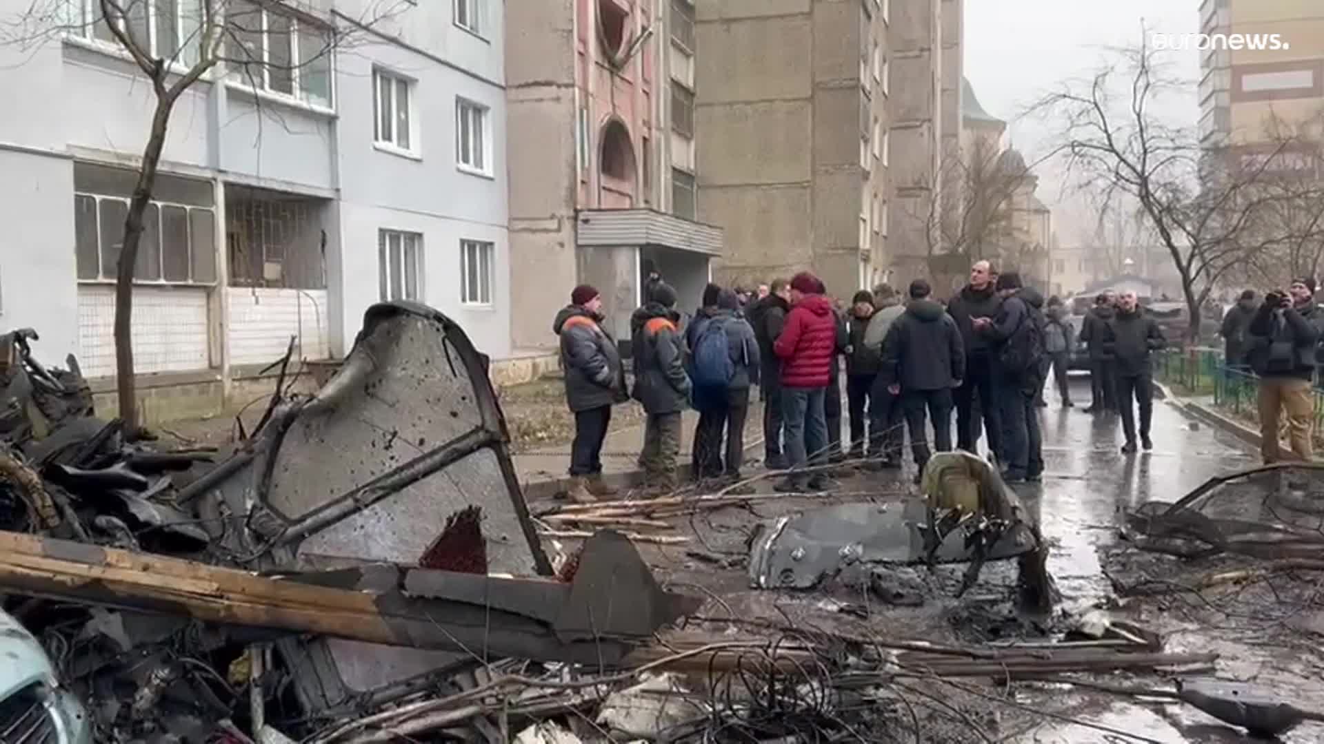 Guerre en Ukraine : Le ministre de l’Intérieur ukrainien tué dans un crash d’hélicoptère