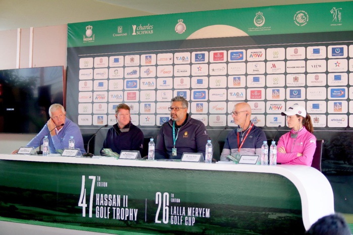 Conférence de presse du Golf : Le gotha mondial à Dar Essalam