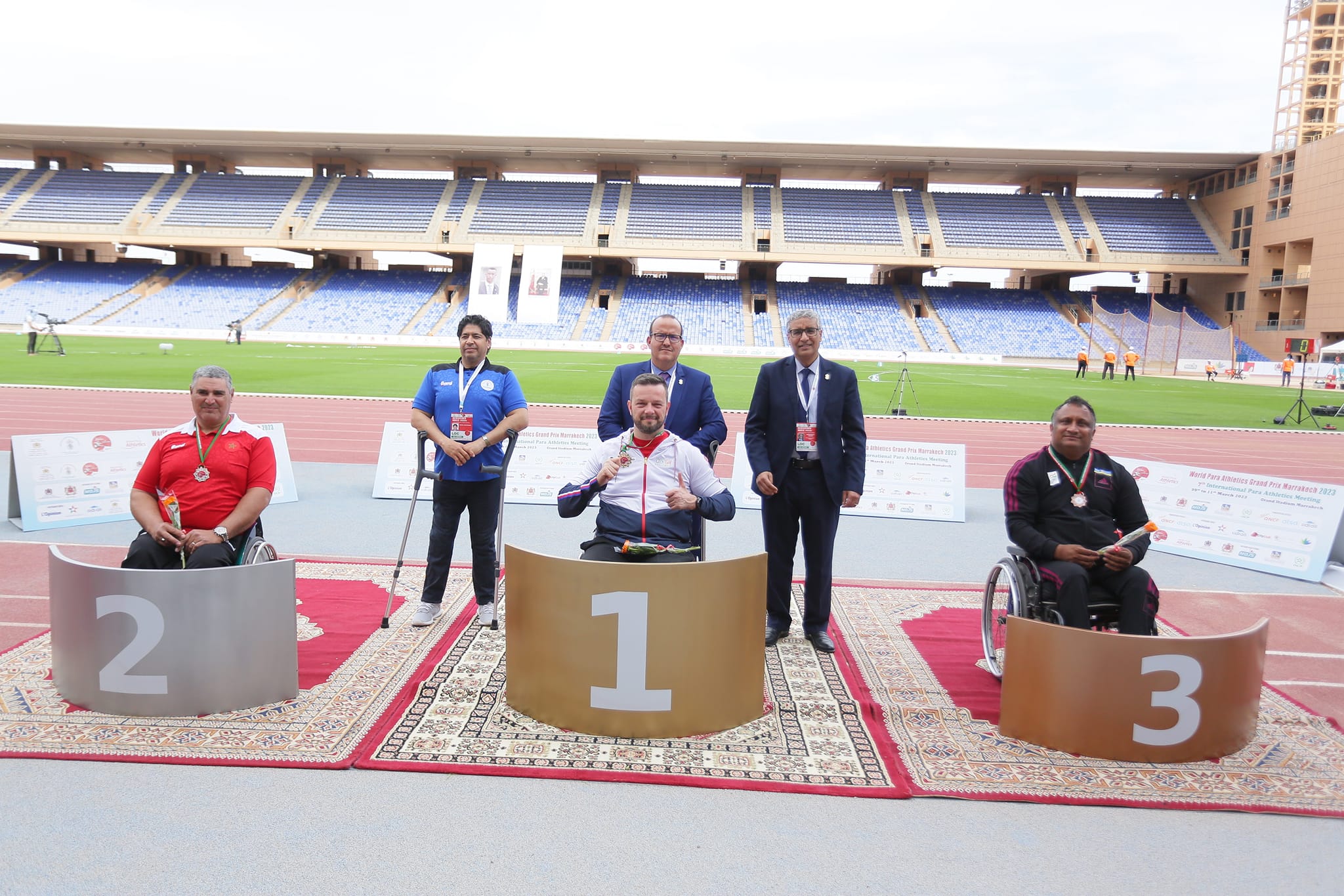 Meeting international de para-athlétisme Moulay El Hassan : Première journée prolifique pour le Maroc avec 8 médailles en or