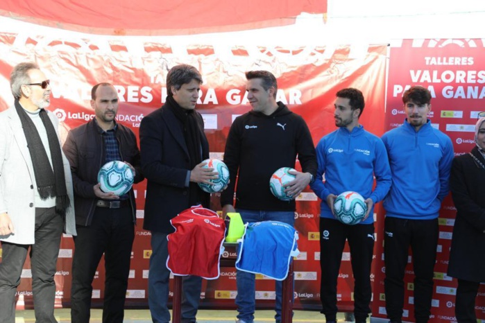 Fundación LaLiga / Méthodologie “Valeurs pour gagner”: Plus de 1000 élèves de Tétouan et Tanger bénéficiaires