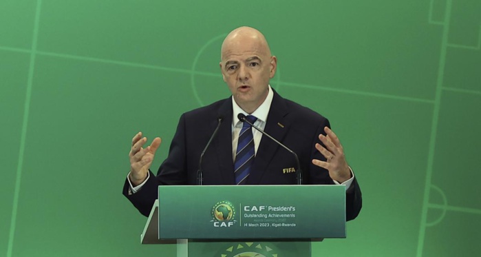 Infantino : reconduit à la tête de la FIFA