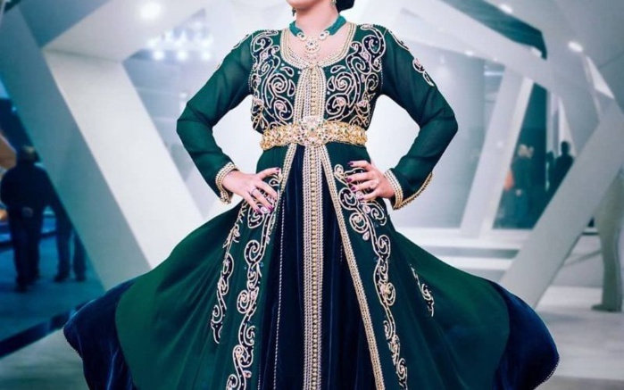 Caftan :  Ach Couture, tout en douceur et raffinement