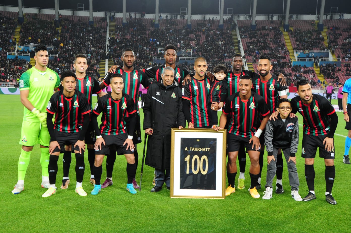 Hommage : Tarkhat, déjà 100 matches sous le maillot des FAR !