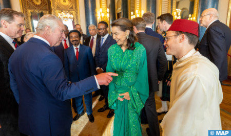 SAR la Princesse Lalla Meryem représente SM le Roi à la cérémonie de couronnement du Roi Charles III