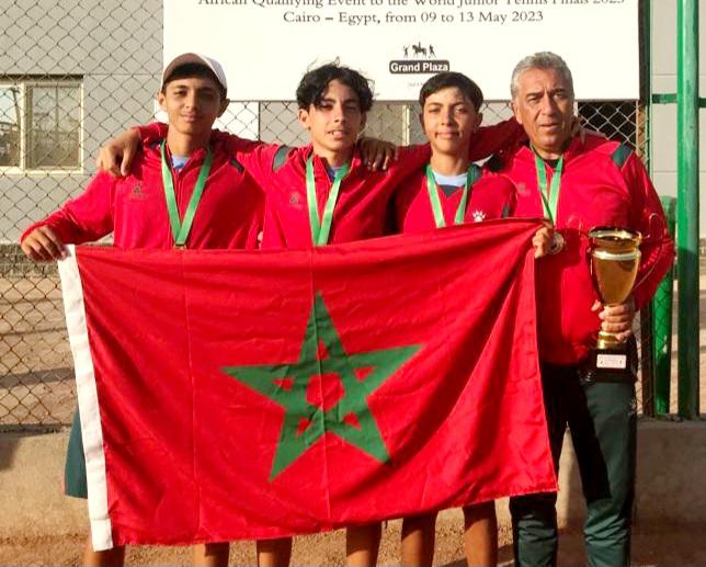 Tennis / Nos U14 s'illustrent en Égypte…Le titre continental et le championnat du monde !