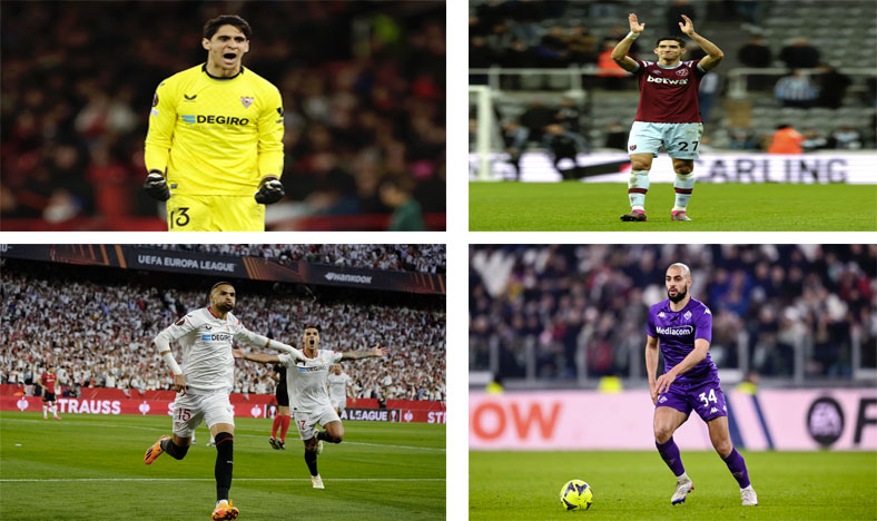 Footballeurs marocains du monde : Quatre Lions en finales européennes