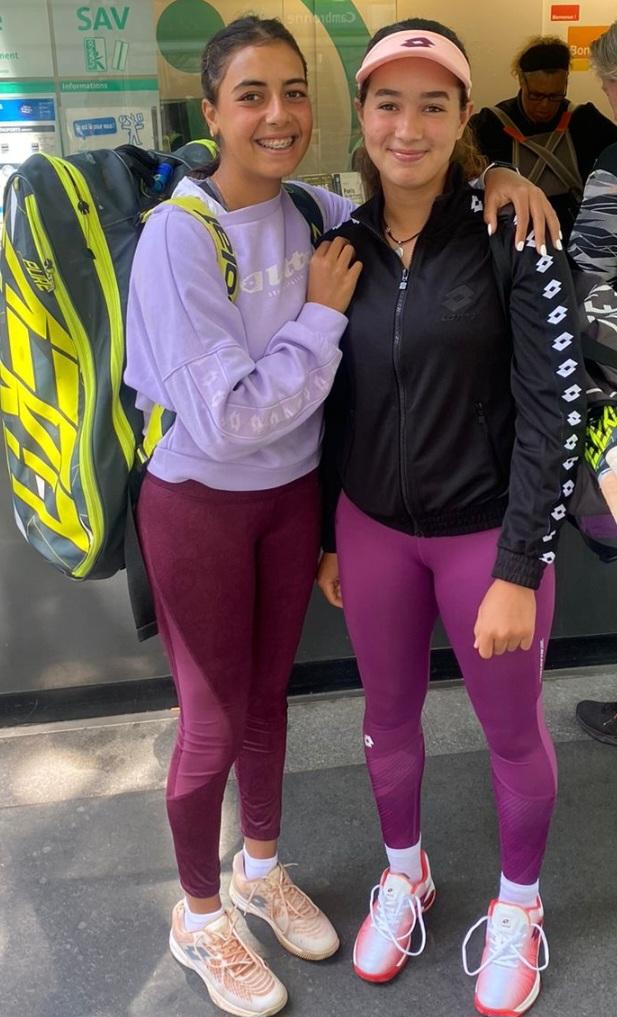 Tennis / Roland-Garros Juniors : Aya et Malak s'illustrent en double