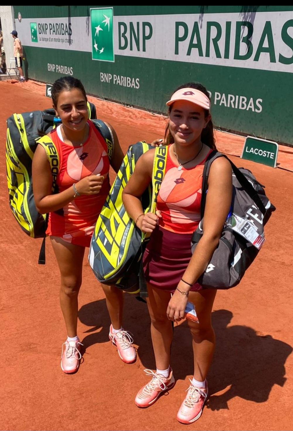Tennis / Roland-Garros/Juniors : Aya et Malak quittent la Porte d'Auteuil avec les honneurs !