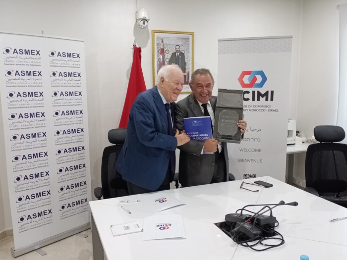 L’ASMEX et la Chambre de commerce Maroc-Israël joignent leurs efforts pour soutenir l'export