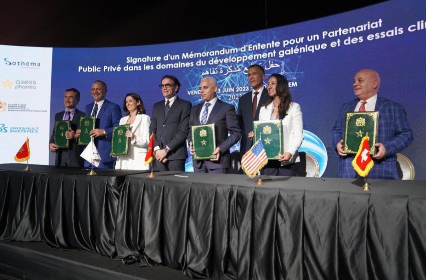 Berrechid / Mémorandum : Développement galénique et des essais cliniques