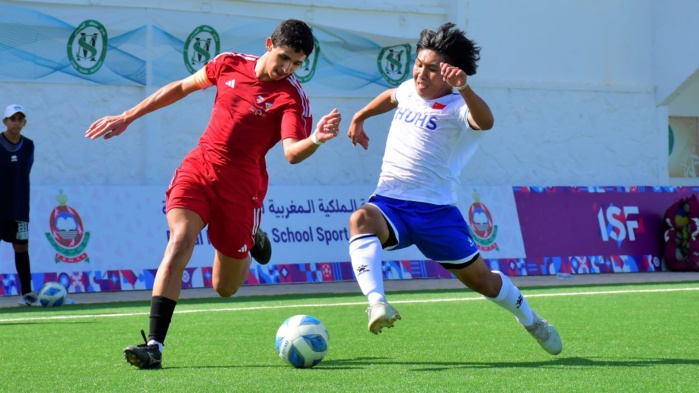 Championnat du monde du football scolaire : L'équipe nationale 2 (garçons) en demi-finale
