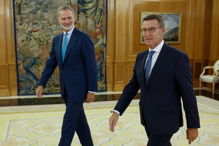 Espagne: le Roi Felipe VI a tranché pour le chef de la droite à l’investiture à la primature