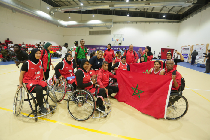 Jeux africains paralympiques/Basket en fauteuil roulant: Belle entame de l'équipe nationale féminine