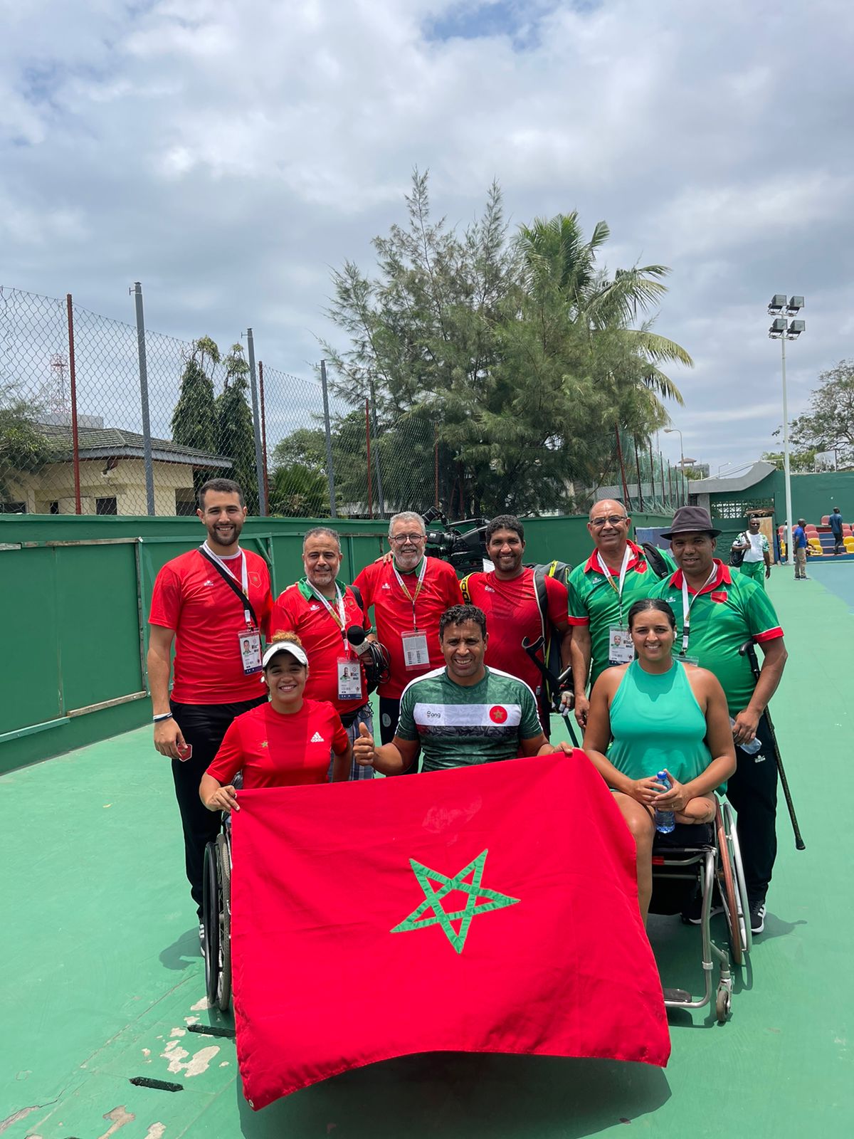 Jeux africains paralympiques/Tennis sur fauteuil: Himam et Boukartacha remportent leur premier match