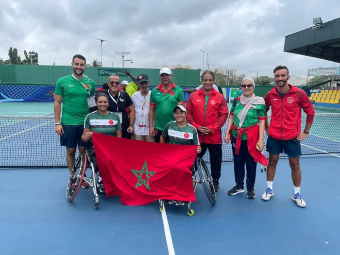 Jeux africains paralympiques / Tennis sur fauteuil : Carton plein pour Najwa et Samira !