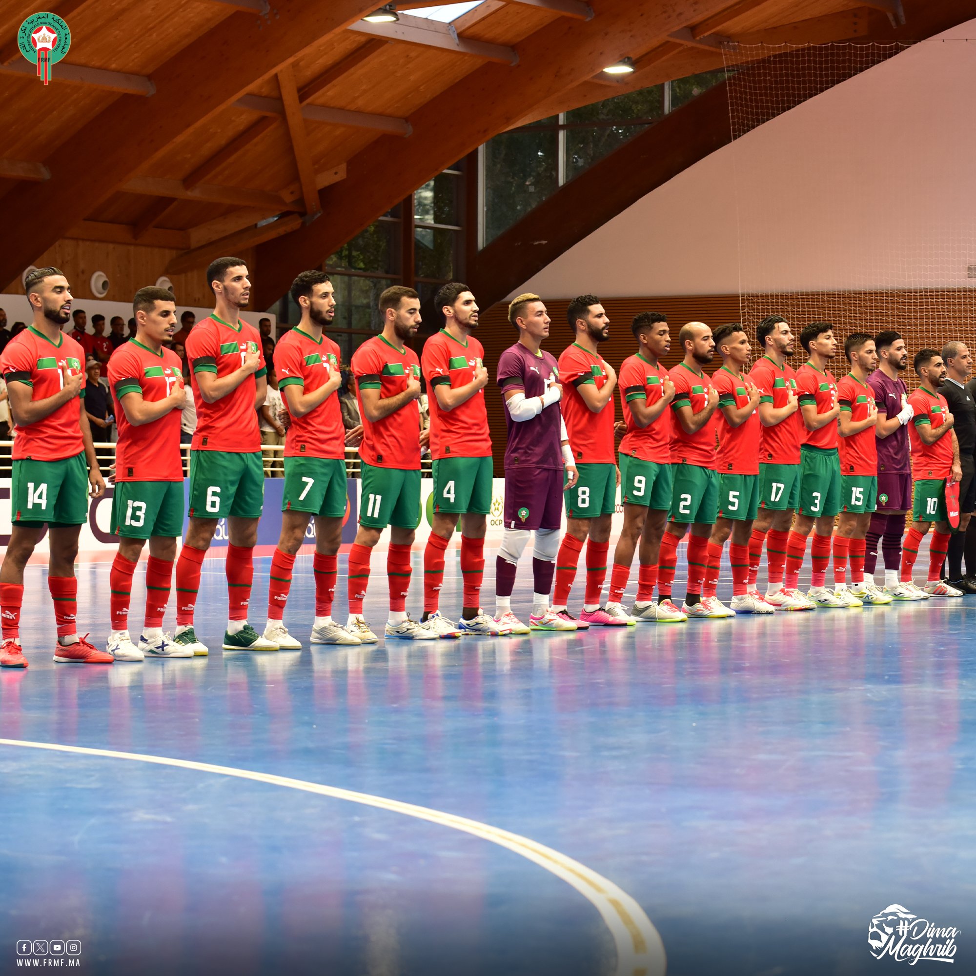 Futsal amical: Les Lions Face à la Norvège ce mercredi