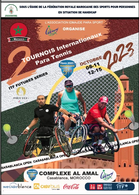 Huit jours de tennis non-stop… Le tennis sur fauteuil en fête au Complexe Al Amal !
