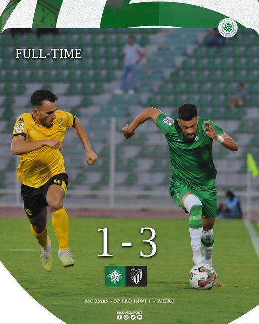 Botola D1/J6: Le MAS vainqueur logique du MCO