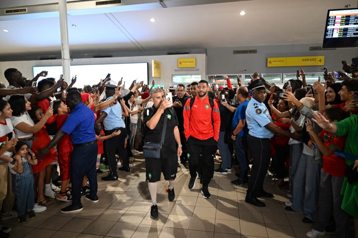 Amical Côte d’Ivoire- Maroc: Les Lions sont déjà sur place