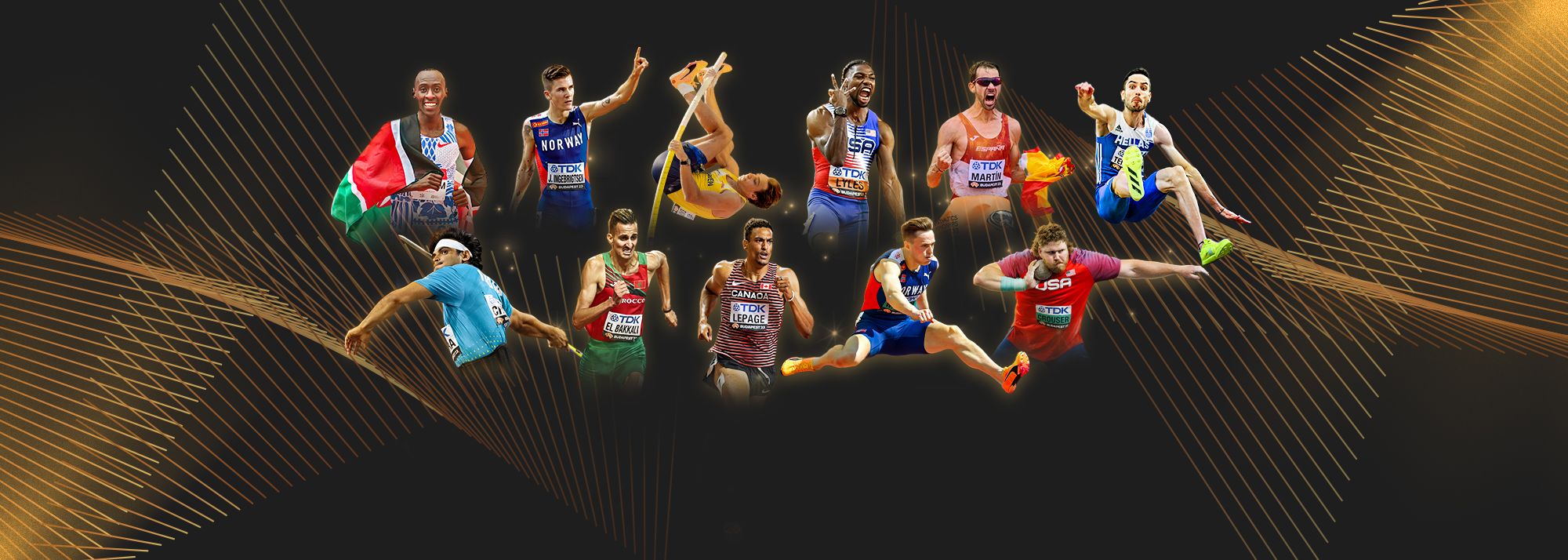 Athlétisme : El Bakkali candidat au Prix du Meilleur athlète masculin 2023
