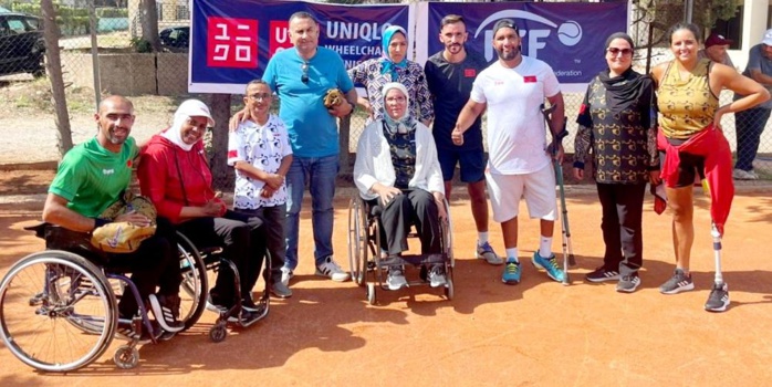 Au tournoi international de tennis sur fauteuil: Najwa Awane au-dessus du lot !