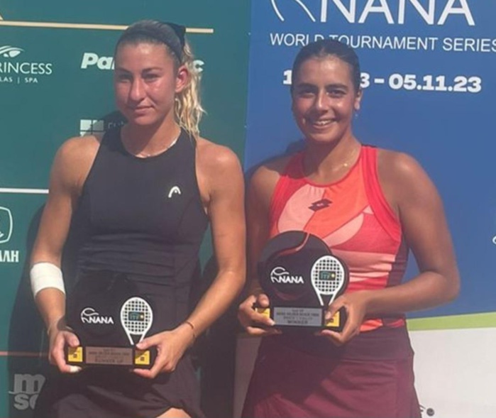Tennis / Vainqueur de l'ITF W15 de Héraklion : Aya El Aouni eu-pho-rique en  Grèce !