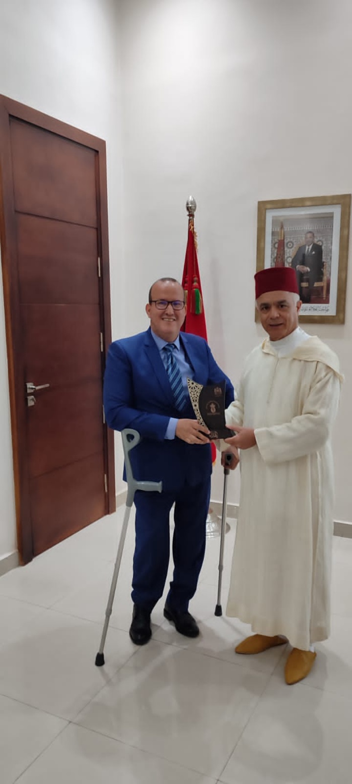 Sports pour Personnes en Situation de Handicap : M. Chakib Benmoussa reçoit le président de la Fédération Royale