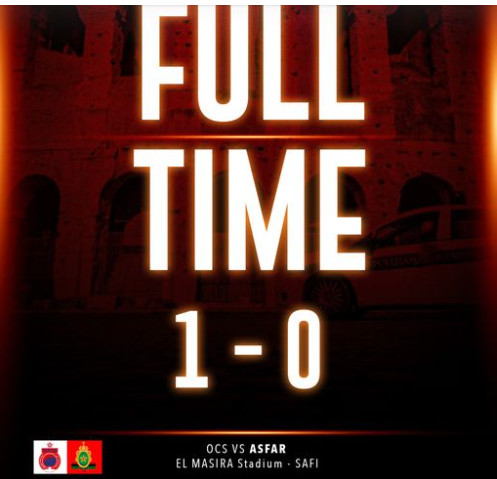 Botola Pro D1 : L’OCS fait chuter l’AS FAR