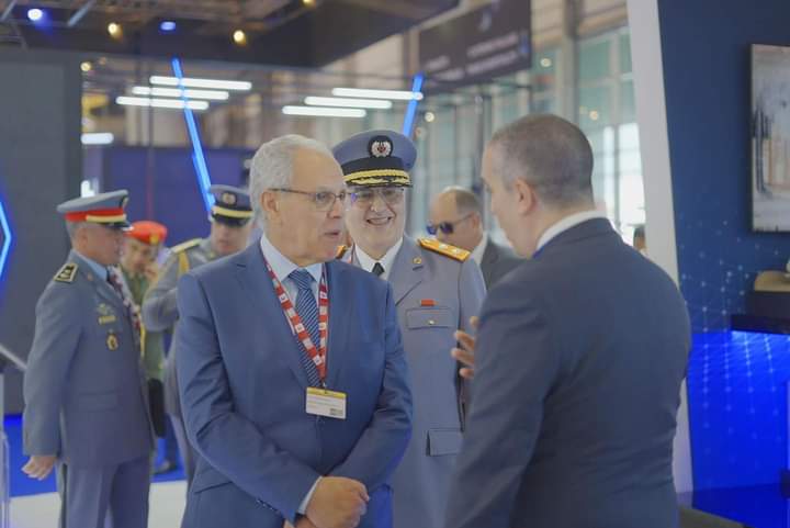 Dubaï Airshow: Abdellatif Loudiyi visite le stand du géant américain de défense Loockheed Martin