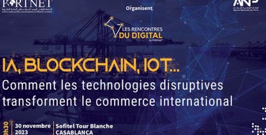 Casablanca: Les "Rencontres du Digital" de PortNet prévues le 30 novembre