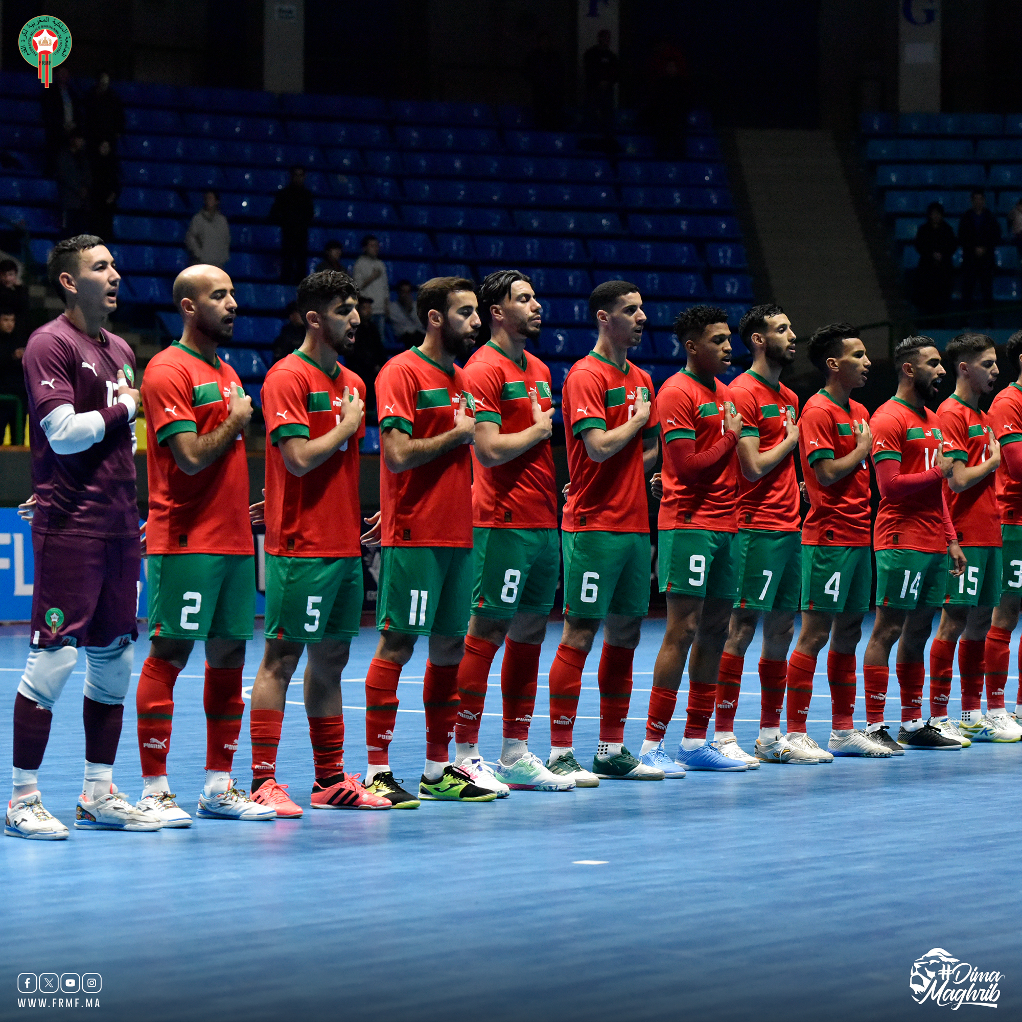 Futsal amical / Ouzbékistan - Maroc : Les Lions surclassent les Ouzbeks