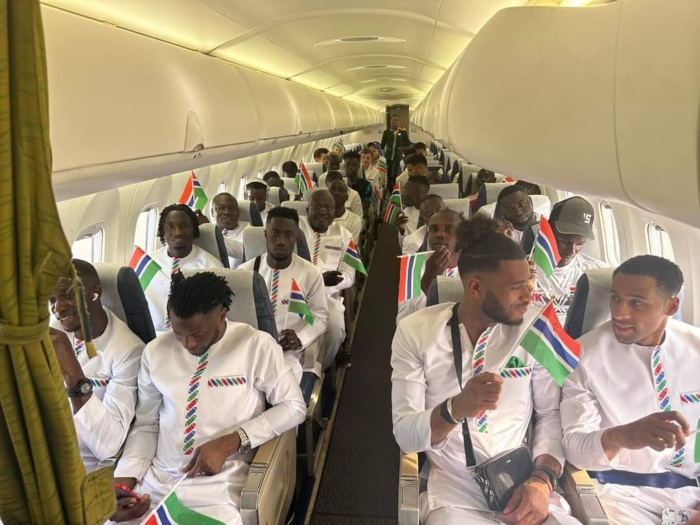 Spécial CAN 2023 / Sélection gambienne :  Un incident technique en plein vol