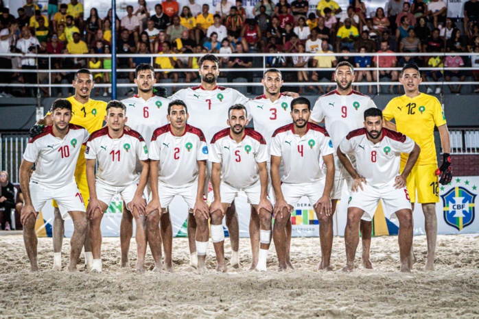 Beach Soccer / Tournoi international de Maranhao ( Brésil): L'Équipe nationale termine deuxième