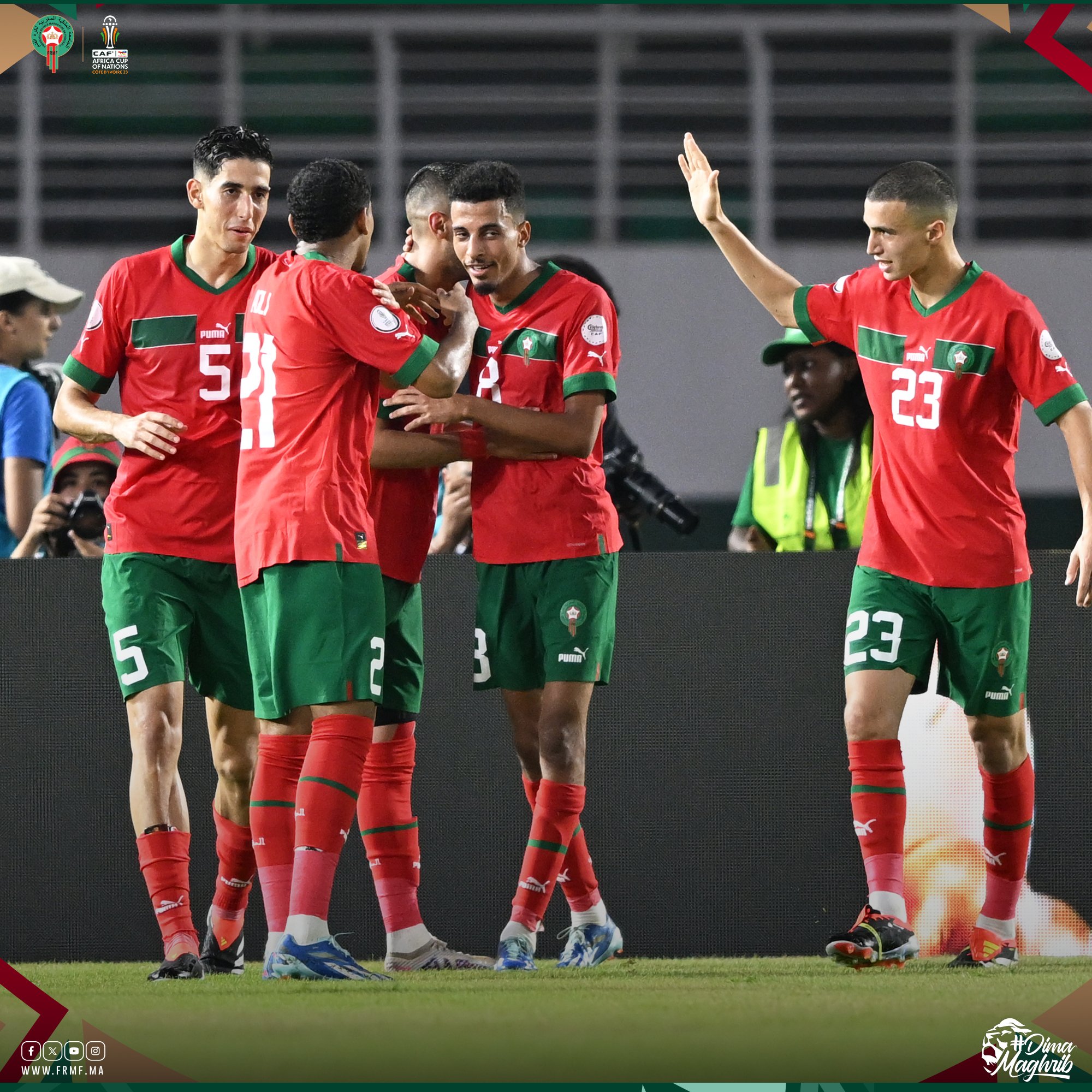 CAN  2023 / Groupe F:  Le Maroc en tête