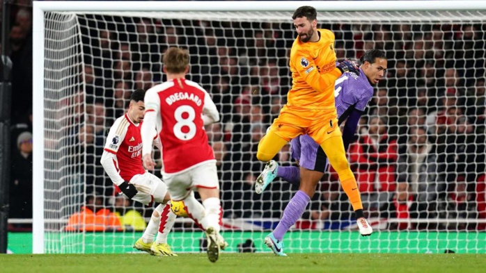 Premier League: Le collectif d'Arsenal décisif face à Liverpool
