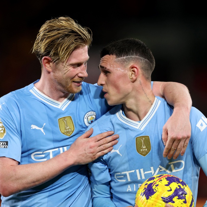 Premier League /J23:   Foden replace Man City sur la deuxième marche du podium