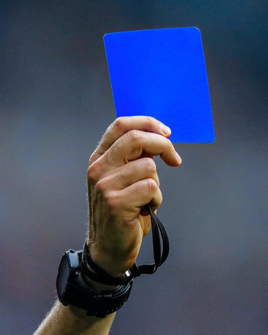 Arbitrage / L’usage du carton bleu : La FIFA tempère !