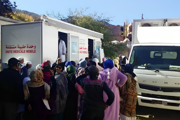 Opération "Riaya": Caravanes médicales pluridisciplinaires au profit des populations de Tata