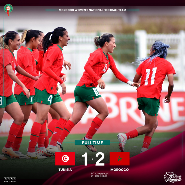 Foot féminin - Qualif. JO. Paris / Tunisie-Maroc : Les Lionnes logiquement victorieuses