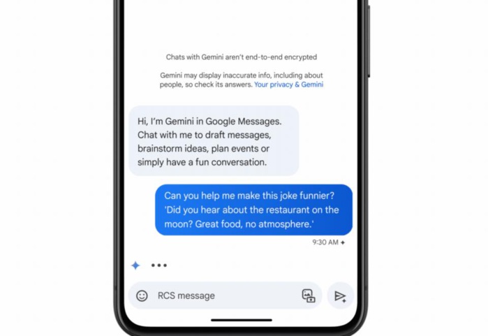 Gemini  L’IA de Google pourra bientôt écrire des SMS