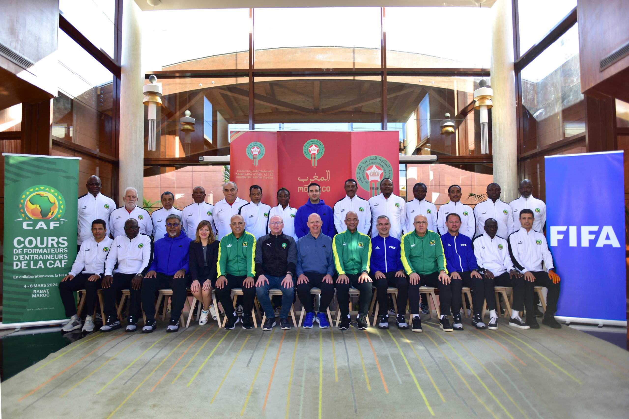 FIFA/CAF/FRMF/Formation: Clôture des Cours de Formation des Instructeurs Élite FIFA-CAF