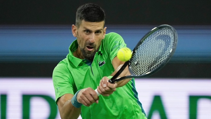 Classement ATP de tennis : Novak Djokovic conserve sa place de numéro 1 mondial