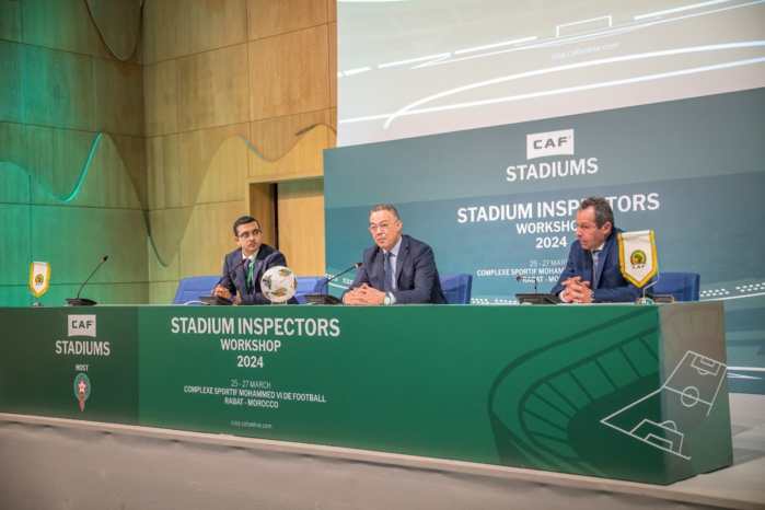 CAF/FRMF : Rabat accueille ‘’l'Atelier des Inspecteurs de Stades de la CAF’’