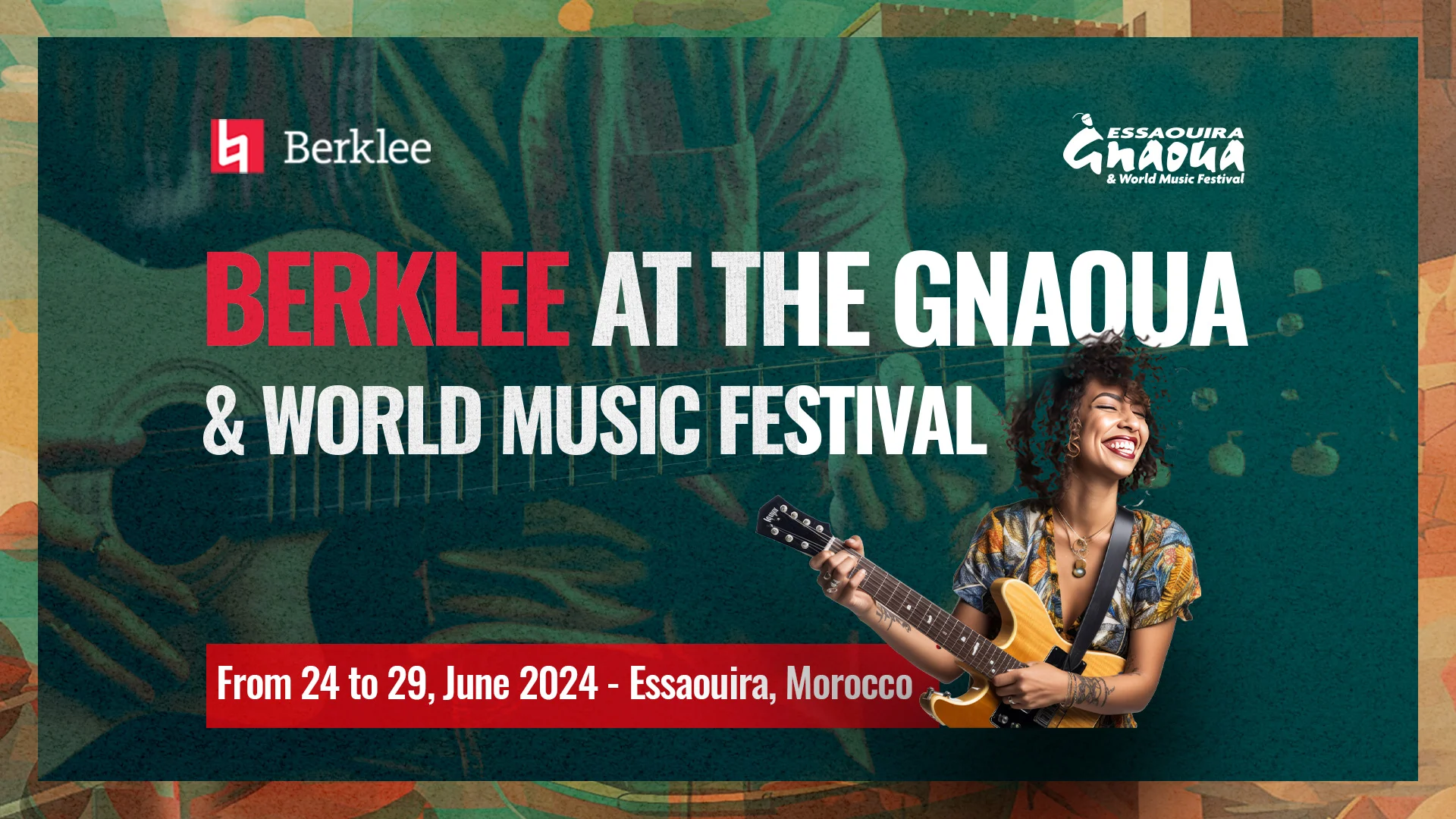 Le Festival Gnaoua et Musiques du Monde inaugure la première édition de « Berklee on the Road »