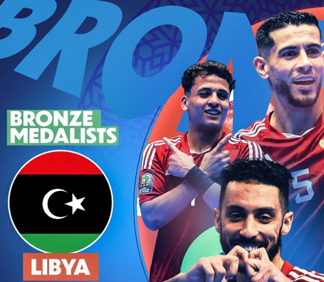 CAN Futsal 24 match de Classement: Les Libyens troisièmes et Mondialistes au bout des tirs au but