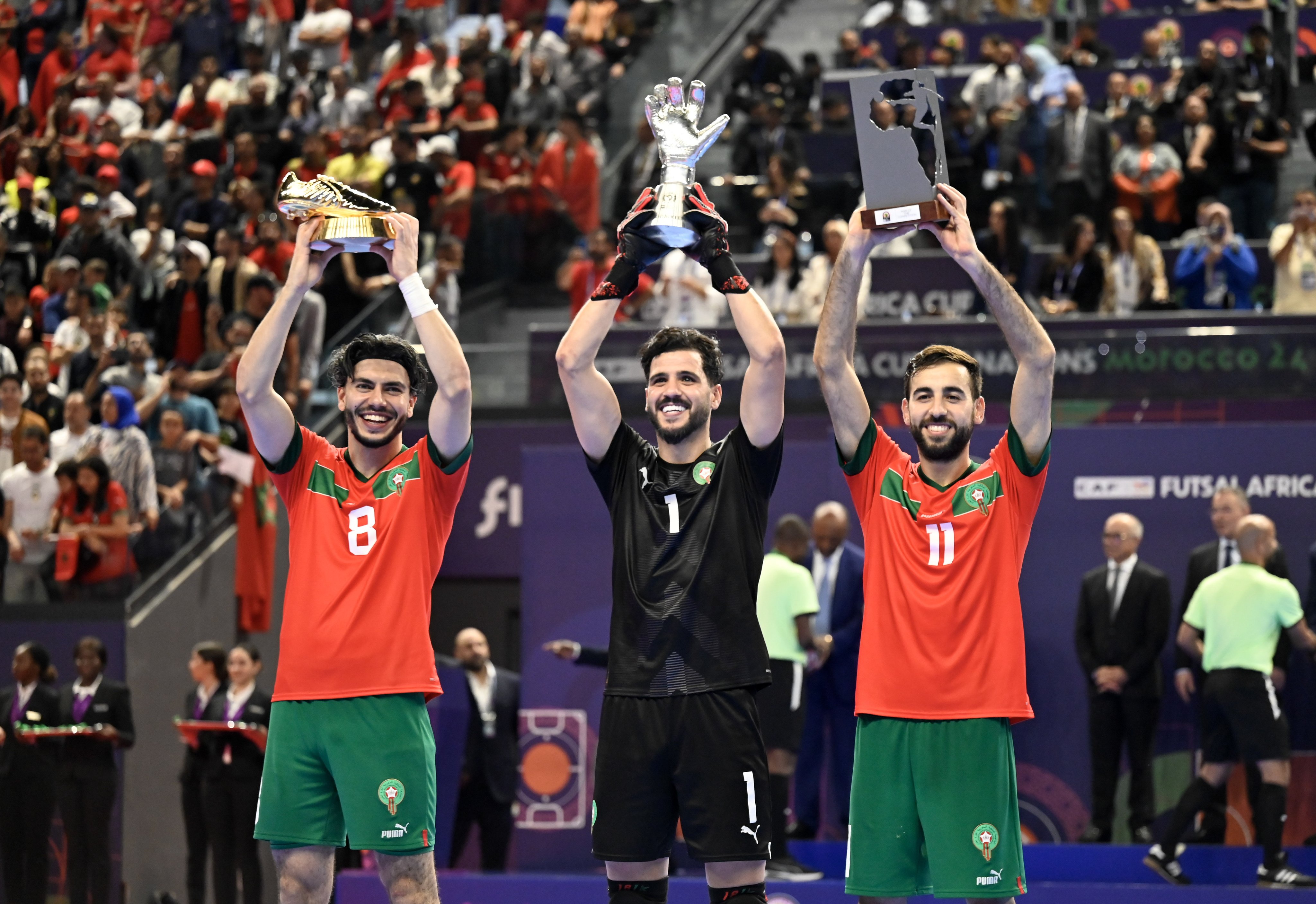 CAN Futsal Maroc 24 : Les Trophées individuels également marocains !