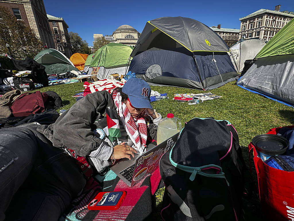 Regain de tensions autour de manifestations pro-palestiniennes sur les campus américains