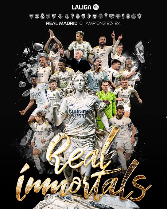 Liga/ Real Champion 2024: La vidéo de la Liga !